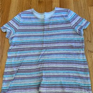 Croft & Barrow women’s striped top size Large